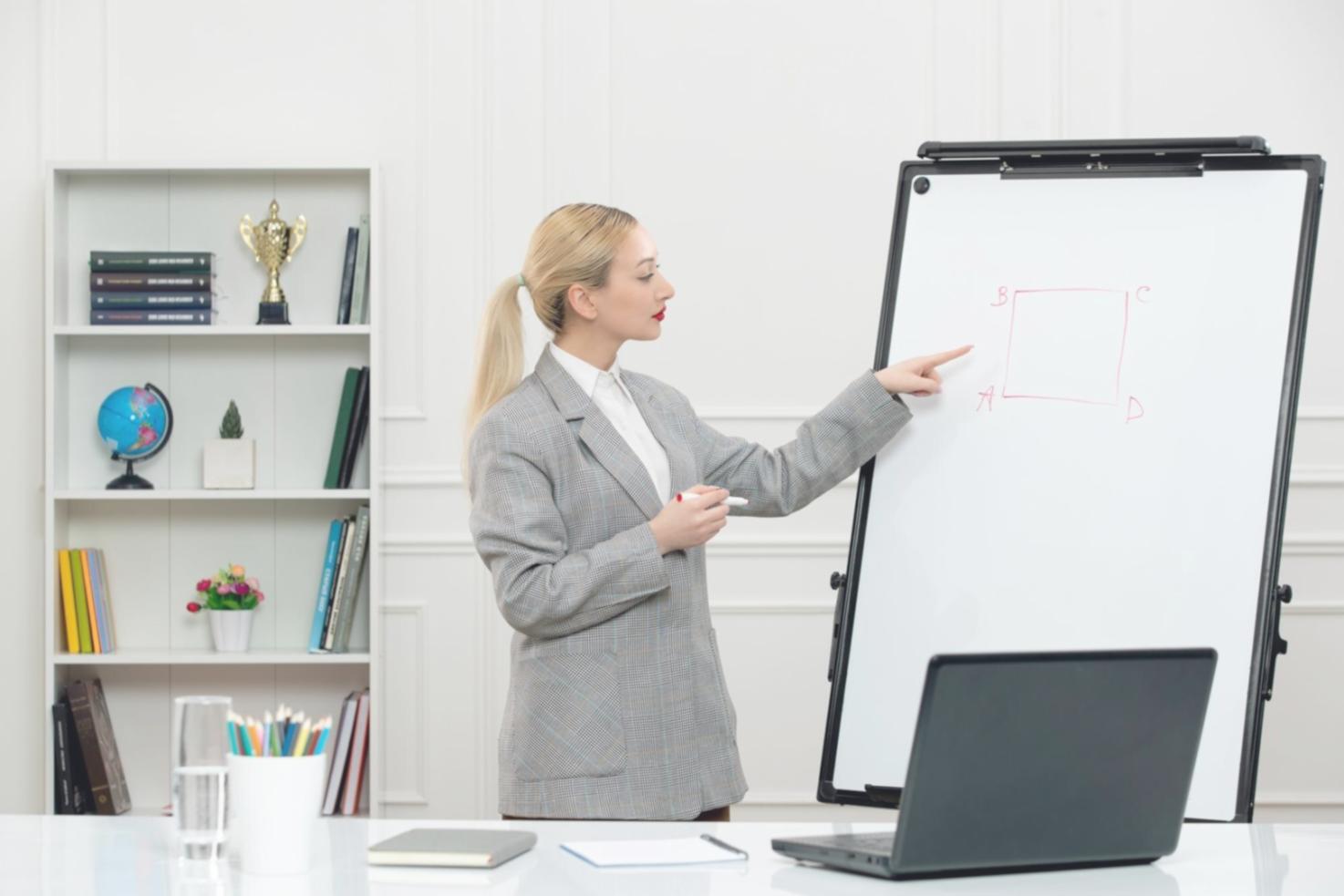 Financial analysis workspace showing investment charts and market indicators